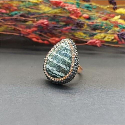 Handmade Womens Green Quartz Stone Ring, Woman 925 Silver Ring, Silver Handmade Ring, Quartz Ring, Sterling Silver Gift rings