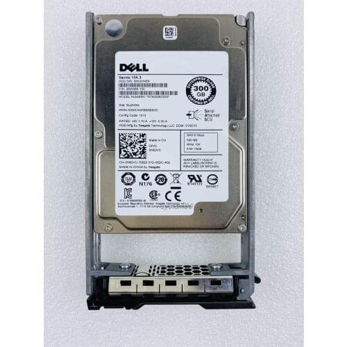 DELL Server Hard drive 300G 15K SAS 2.5 6G 0H8DVC NWH7V 4GN49 0nwh7v hdd