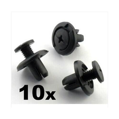 For Clips Screws Wheels Passage Liner / Mud Guard and Bumper 8mm For Honda X10