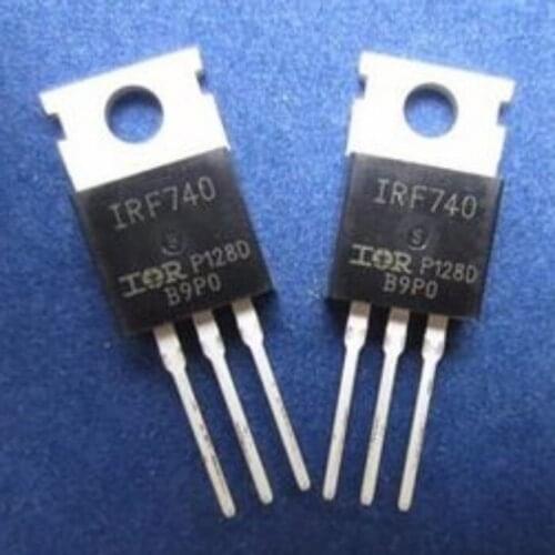 10pcs/lot 100% New&original IRF740PBF IRF740 MOS 10A400V TO220