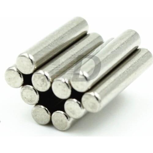 10pcs Neodymium N35 Dia 6mm X 20mm Strong Magnets Tiny Disc NdFeB Rare Earth For Crafts Models Fridge Sticking magnet 6x20mm