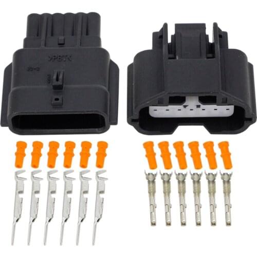 6 Pin Air Flowmeter Plug Harness Connector Modified Accessories DJ7061K-0.6-11/21