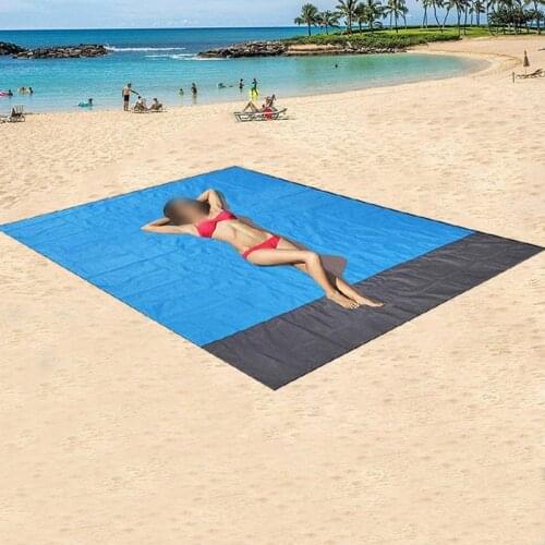 Z20 Swimming pool accessories, beach mat, anti-sand towel, beach anti-sand blanket, anti-wind and anti-sand large storage pocket