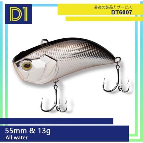 D1 All Water VIB 55Mm 13G Ratlins and vib for winter Wobblers Bass Pike BKK Hook Good Lures for Fishing Accessories Truna pesca