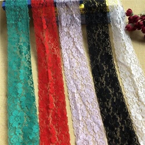 Purple.Black.S1103 White.Green high quality beautiful white lace ribbon tape lace trim diy embroidered for sewing decoration a