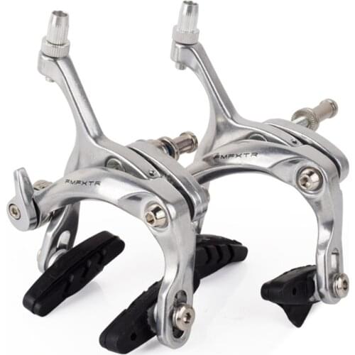 Lightweight Bike Bicycle Brake Caliper Dual Pivot U-shape Short Reach Aluminum Alloy Caliper Brake Fit for Most Bicycle