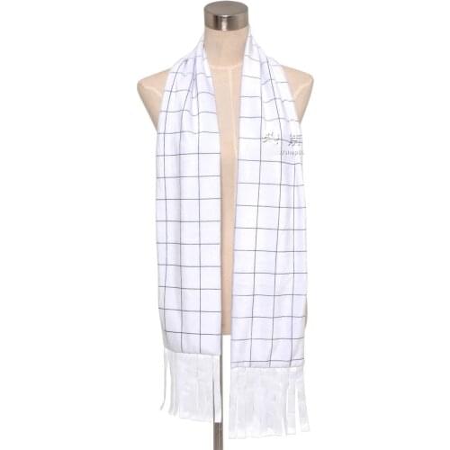 HOT Anime Fairy Tail Natsu Dragneel Scarf Cosplay Costume Cute Toy Gift 160x15cm Fairy Tail Scarf free shipping