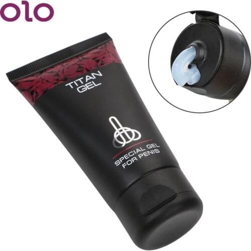 OLO 50mL Penis Gel Time Delay Sex Lubricants Oil Erection Cream Water-based Erotic Sex Toys for Men Adult Products