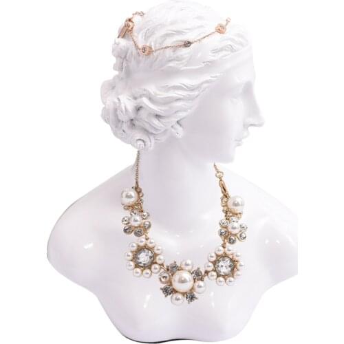 Nordic Style Jewelry Stand Necklace Hanging Holder Rack for Counter Showcase