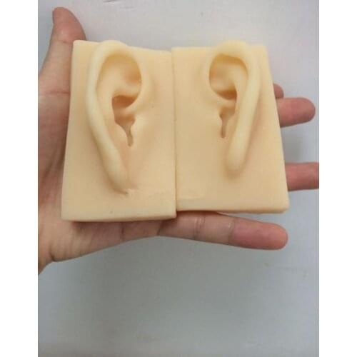 Silicone ear structure model soft TPR ear model imitation human hearing demonstration props