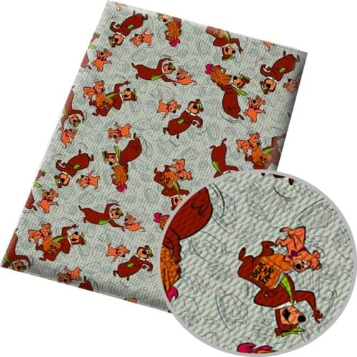 Lovely Dogs Design Printed Bullet Textured Liverpool Patchwork Tissue Kids home textile 50*145cm