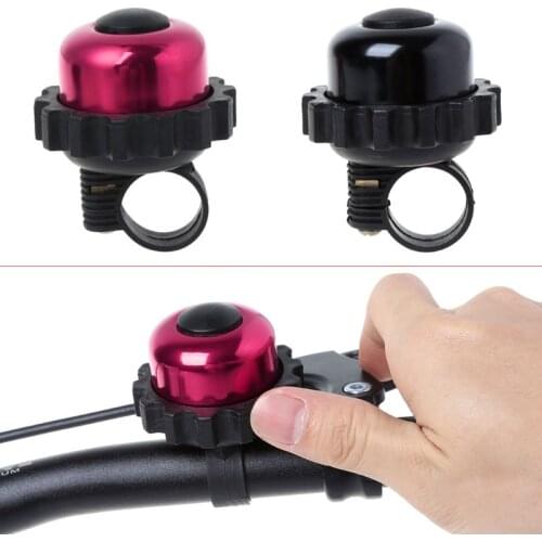 Bicycle Bell Rotation Gear Aluminum Alloy Horn Safety Alarm Cycling Bike Sound
