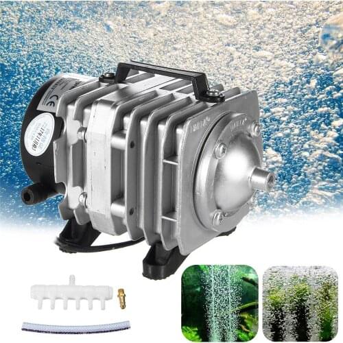 25/30/35/45W Aquarium Air Pump Aquarium Bubbler Pond Aerator Ultra-Quiet Compressor For Aquarium Fish Tank Accessories 220V-240V