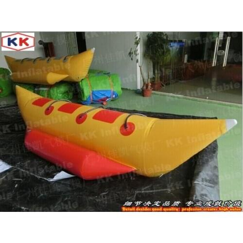 3 player inflatable water fly ski tube banana boat for sport game