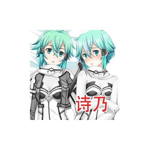 Anime Sword Art Online Asada Shino Sexy Dakimakura Hugging Body Pillow Case Japanese Otaku Pillowcase Cushion Cover Gifts YM