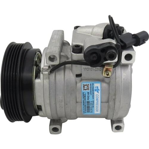 977010x100 97701-0x100 97701-1Y000 977011Y000 F500QQ7AA02 HS11 Air Con Compressor For Kia Picanto Hyundai i10