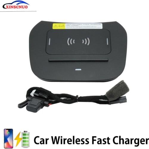 Vehicle Wireless Charger For Hyundai santafe Ix45 2013-2017 Fast Charging Module Wireless Onboard Car Charging Pad