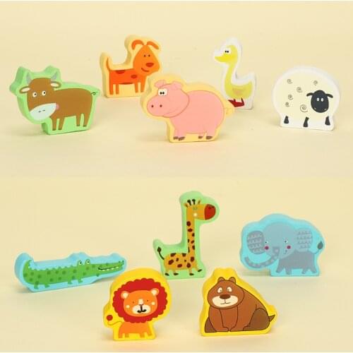 Animal traffic track must-have scenery accessories for a variety of brio train car games childrens car toys variety of optional