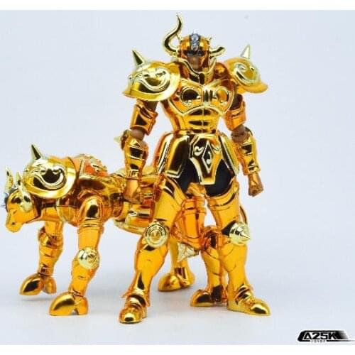 JM D.D.PANORAMATION saint seiya myth cloth EX DDP Taurus Aldebaran With Totem Object Seiya action figure Collectible Model 11CM