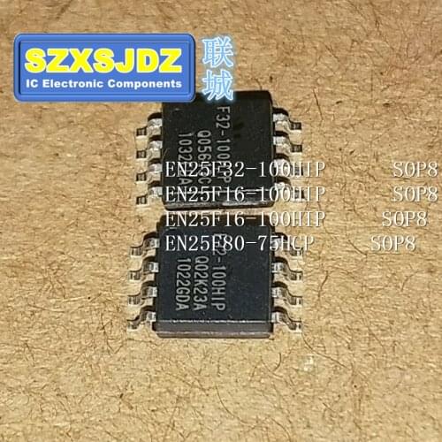 1pcs EN25F32-100HIP EN25F16-100HIP EN25F80-100HCP EN25F80-75HCP EN25F32-100 F32-100HIP EN25F32 EN25F16 EN25F80 SOP8