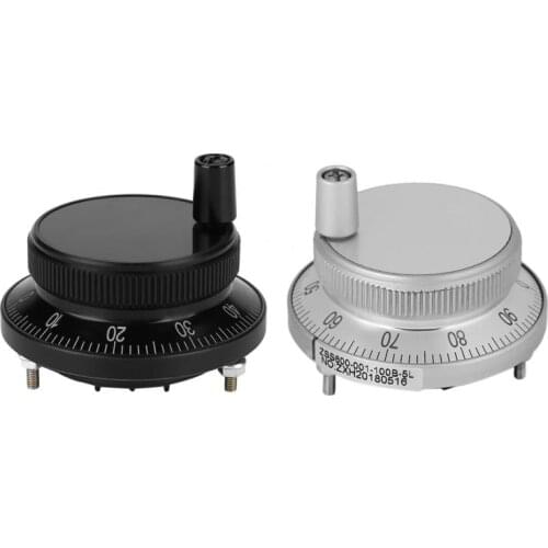 CNC Pulse Encoder 5V 60MM Hand Wheel Pulse Encoder Mill Router Manual Control For CNC System CNC Manual Pulse Generator