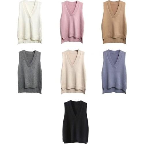 KLV Women's Knitted Vests