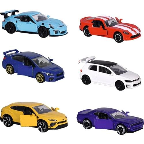 Majorette 1/64 Porsches jaguars Dodge Collection Metal Die-Cast Simulation Model Cars Toys