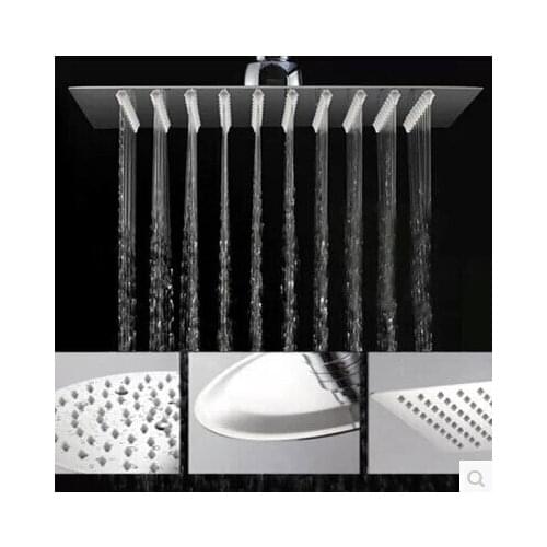 10 inch head shower with arm 25*25cm shower head with arm water saving shower head rainfall bathroom shower
