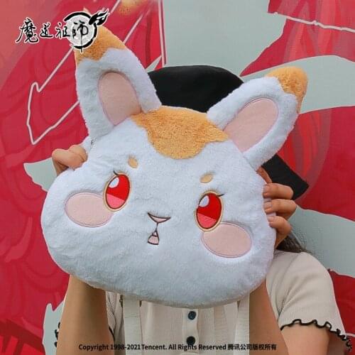 Anime Grandmaster of Demonic Cultivation Cute Rabbit Doll Plush Shoulder Bag Messenger Bag Handbag Toy Wei Wuxian Lan Wangji