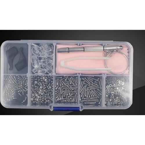 Glasses Sunglass Watch Spectacles Phone Tablet Screws Nuts Screwdriver Repair Kits Box Hand Tool Set