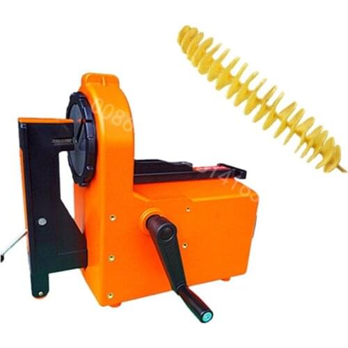 Cheap 3in1 automatic tornado potato stretching machine/potato Tower Making machine/electric potato spiral slicer cutter twister