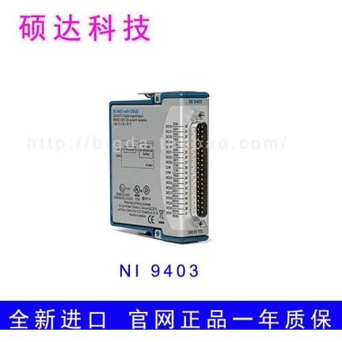 New NI 9403 Digital I/O Module 779787-01 C Series 32 Channel, 5V/TTL Bi-Directional (contact us to get VIP price)