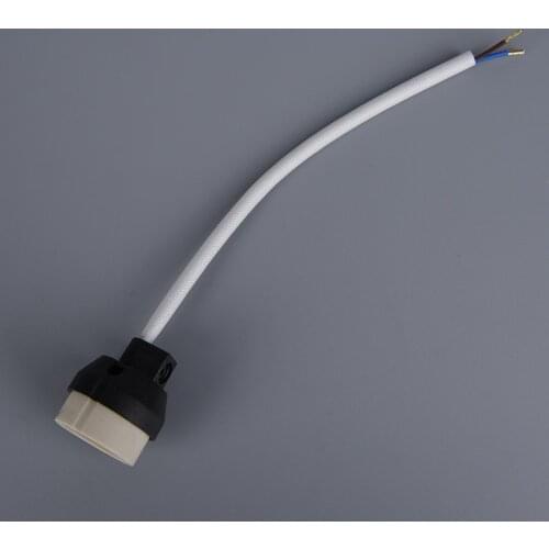 New GU10 Base Socket Adapter Wire Connector Porcelain Halogen GU10 Lamp Holder LampHolder for LED Spot Light Bulb Ceramic