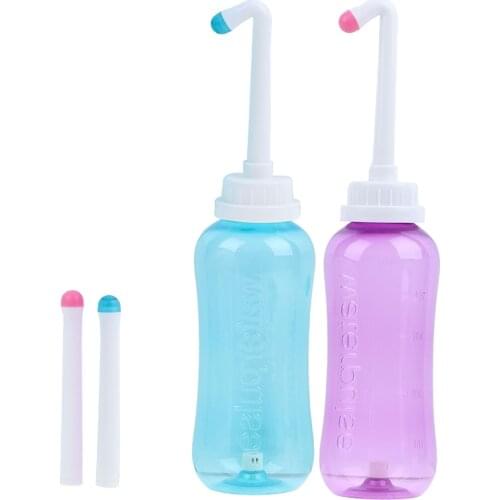 500ml Portable Travel Hand Held Bidet Sprayer Baby washing ass Personal Cleaner Hygiene Bottle Spray Washing Vulvar cleaner