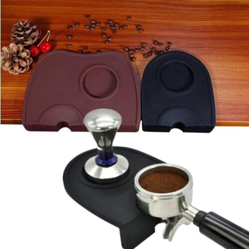 Manual Coffee Silicone Pad Tamping Mat Barista Coffee Espresso Tampering Latte Art Pen Tamper Holder Home Coffee Accessories