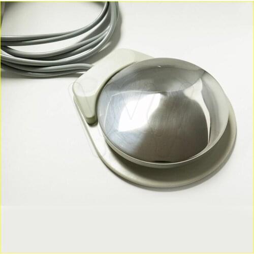 Dental Standard 2 Hole Chair Unit Foot Control Pedal with Tube Hose Cable