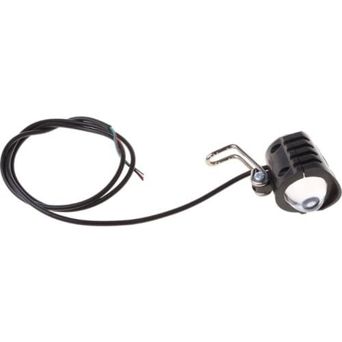 Electric Bike LED Front Light E-Bike Bicycle 2 in 1 Waterproof Horn Headlight