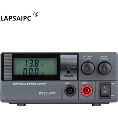 Lapsaipc PS-30SWIV DC 220V converter 13.8v 30A Switch Source QJE PS30SW IV for Car radio TH-9800 KT-8900 kT-7900D