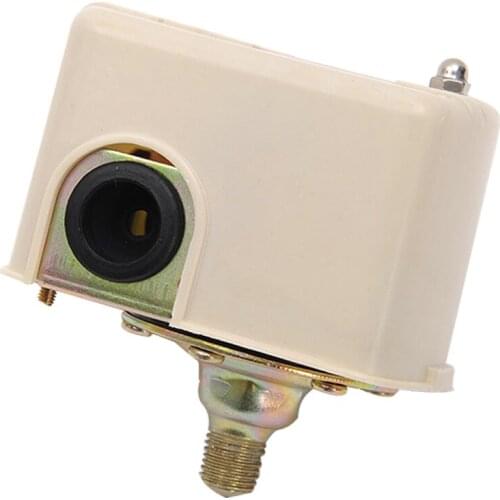 1PC Water Pressure Switch 0.8-5.0 bar Adjustable Double Spring Pole G1/4" Pump Pressure Control Switch