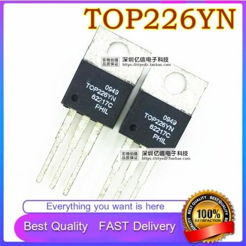 10Pcs/Lot New Original TOP226YN TOP226Y Power ManagementChip TO-220