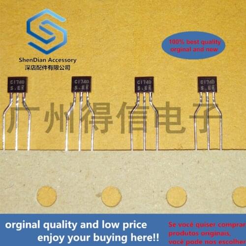 30pcs 100% orginal new 2SC1740S C1740 TO-92S TO-92S Plastic-Encapsulate Transistors real photo