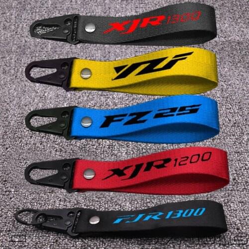 3D Key Holder Chain Collection Keychain for Yamaha FJR1300 XJR1300 1200 FZ25 YZFR3 R6 R25 600 Universal Motorcycle Badge Keyring