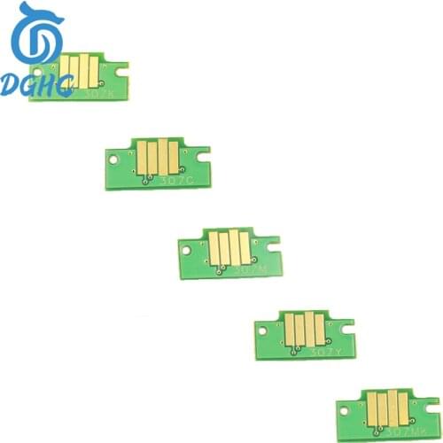 5 Color/lot PFI-307 PFI 307 Ink Cartridge Chip For Canon imagePROGRAF IPF830 IPF840 IPF850 Printer PFI307 cartridge chip