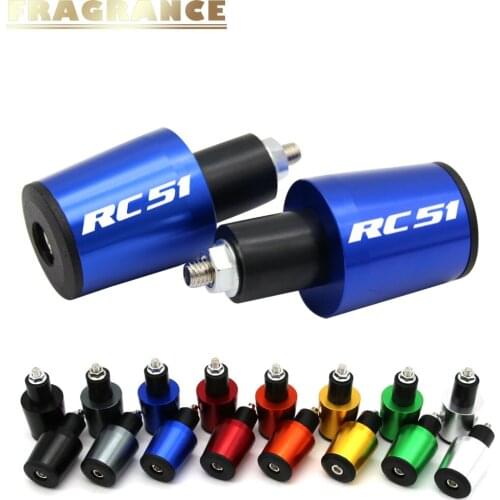 Motorcycle Accessories 7/8'' 22MM Handlebar Grips Handle Bar Cap End Plugs For Honda RC51 Suzuki gsxf