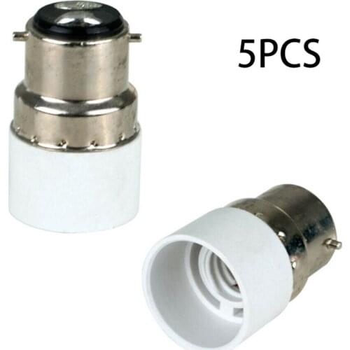 B22 To E14 Light Bulb Adaptor BC Bayonet Lamp Converters Light Bulb SES
