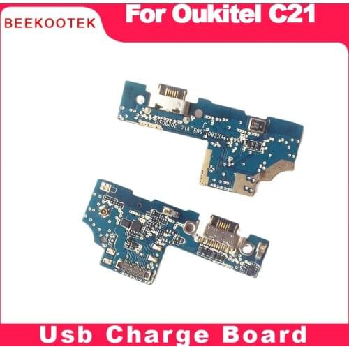 BEEKOOTEK For Oukitel C21 USB Plug Charge Board Assembly Repair Parts For Oukitel C21 USB Board Mobile Phone Accessories