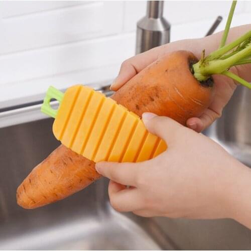Cleaning Brush Creative Fruit Vegetable Scrubbing Brush For Multi-functional Bathroom Cleaning Cloth Kitchen Tools