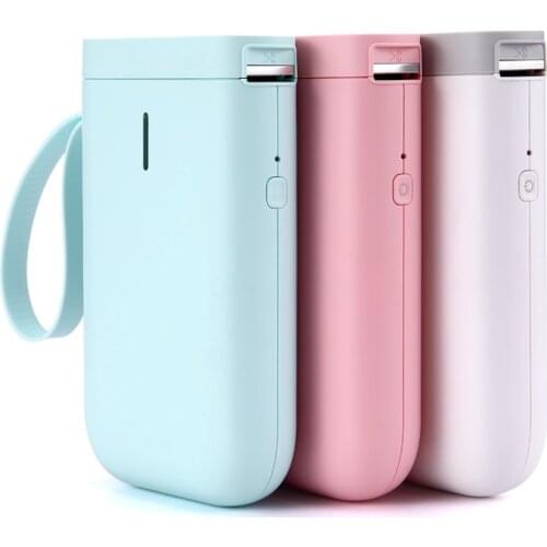 D11 Mini Handheld Portable Price Thermal Label Printer Hangul Bluetooth Label Maker Pocket Materials Management Sticker Machine
