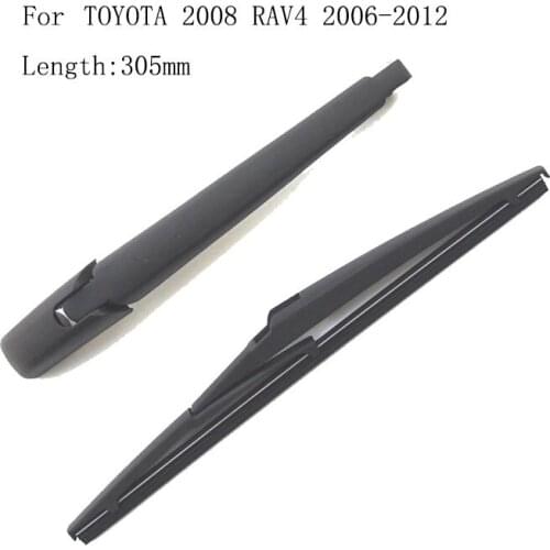 For Toyota RAV4 2008-2012 Factory Wholesale Car Rear Window Windshield Windscreen Wiper Arm And Blade 305mm