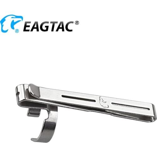 EAGTAC Stainless Steel Pocket Clip for LED Flashlight SKU3030